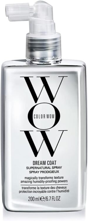 COLOR WOW Dream Coat Supernatural Spray - Keep Your Hair Frizz-Free and Shiny No Matter the Weather with Award-Winning Anti-Frizz Spray